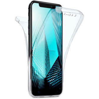 moex Double Case iPhone 11 Pro Silikon 360 Grad Schutz – Crystal