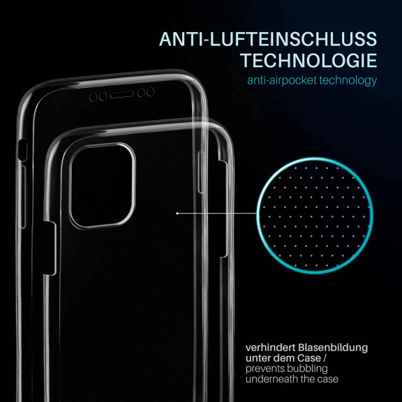 moex Double Case iPhone 11 Silikon 360 Grad Schutz – Weiteres Produktbild 3 moex Double Case iPhone 11 Silikon 360 Grad Schutz – Weiteres Produktbild 3