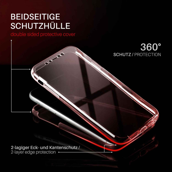moex Double Case iPhone 4 Silikon 360 Grad Schutz – Weiteres Produktbild 2 moex Double Case iPhone 4 Silikon 360 Grad Schutz – Weiteres Produktbild 2