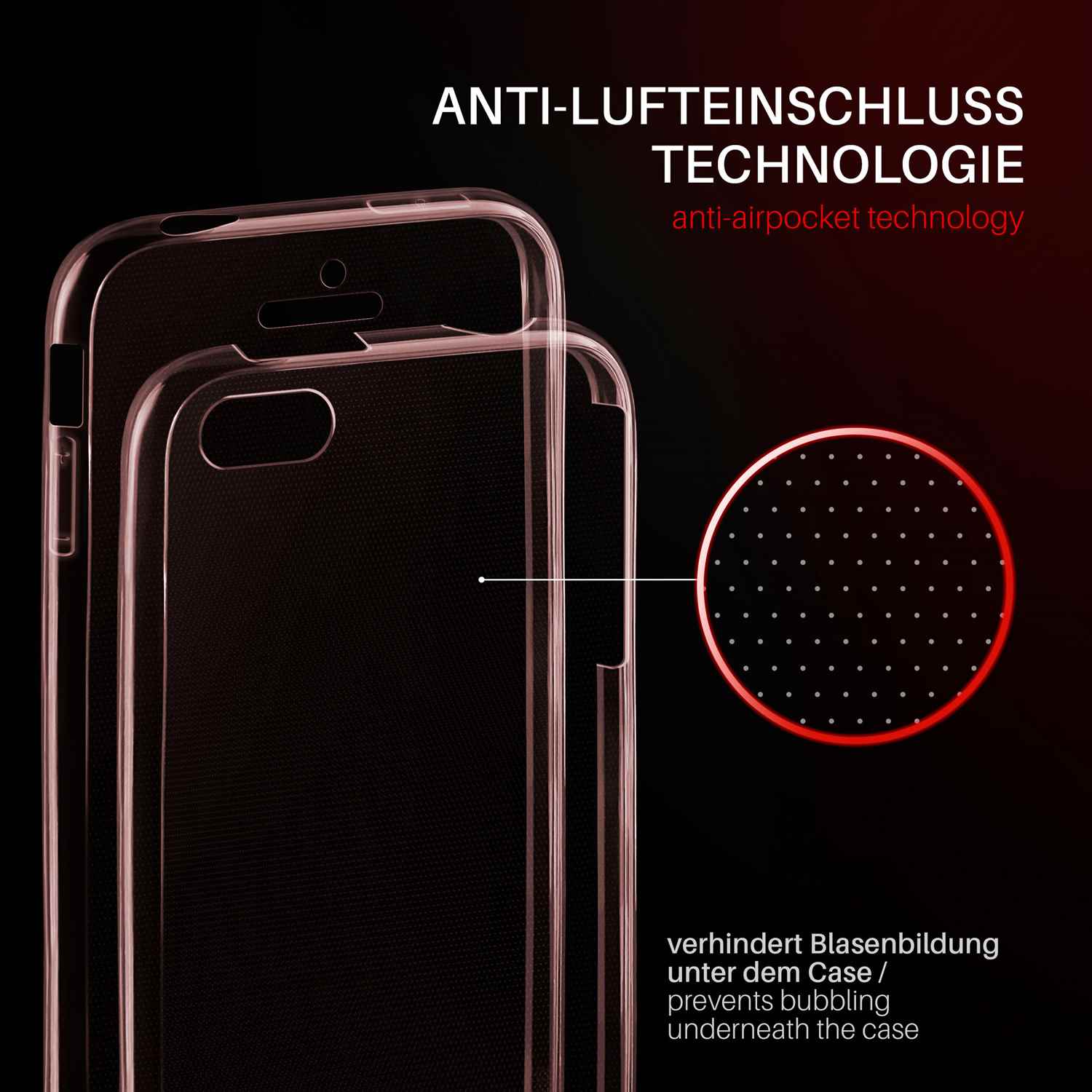 moex Double Case iPhone 4 Silikon 360 Grad Schutz – Weiteres Produktbild 3