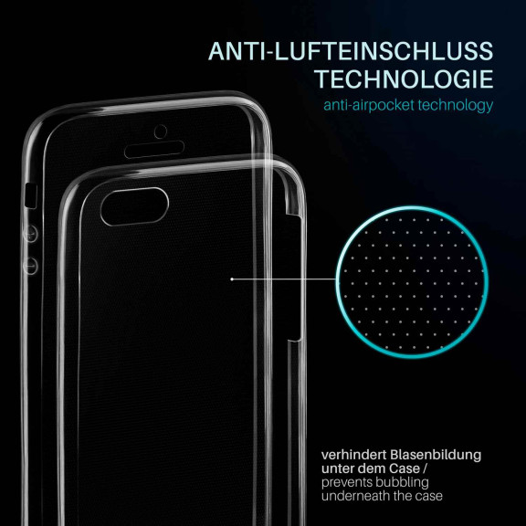 moex Double Case iPhone 5 Silikon 360 Grad Schutz – Weiteres Produktbild 3