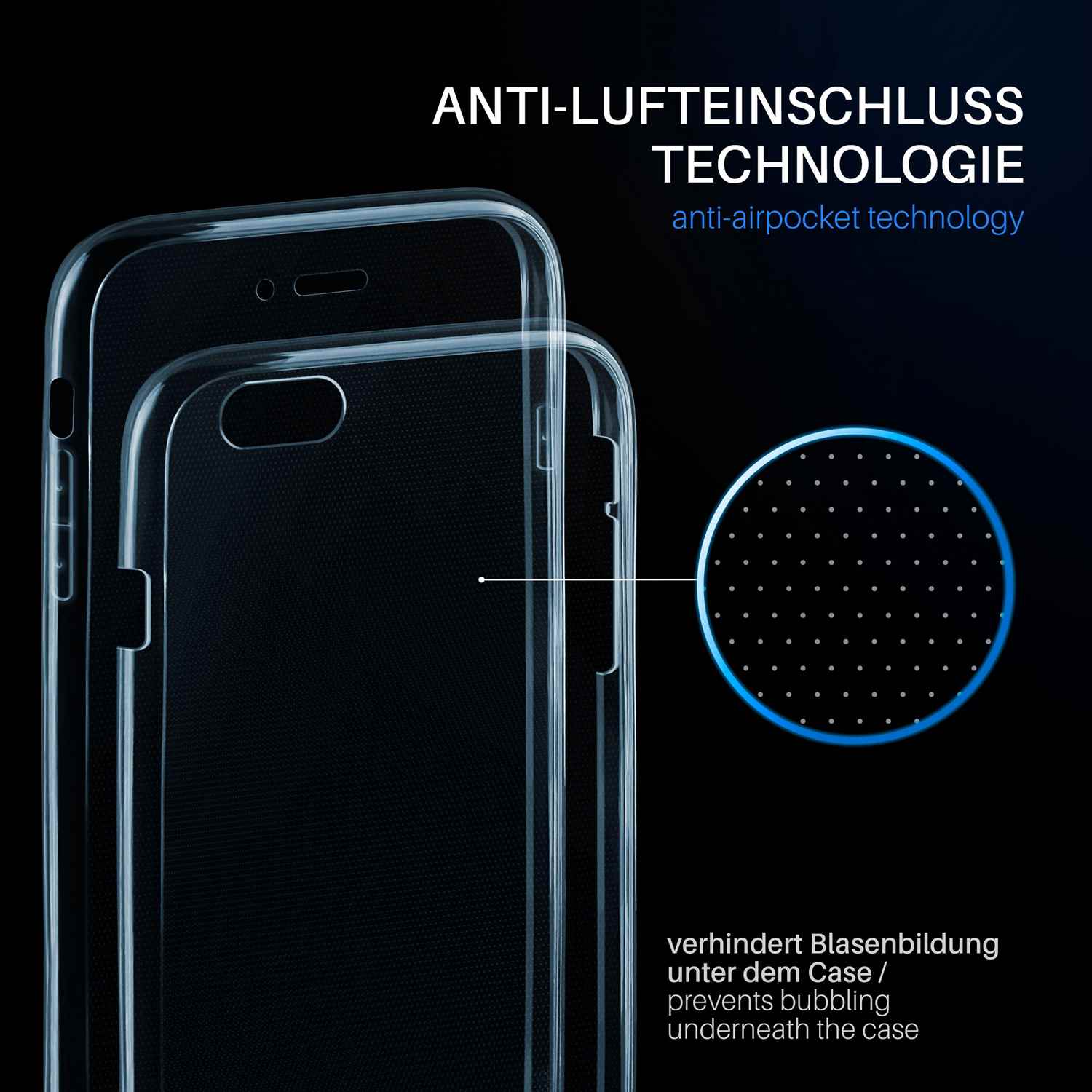 moex Double Case iPhone 6 Silikon 360 Grad Schutz – Weiteres Produktbild 3