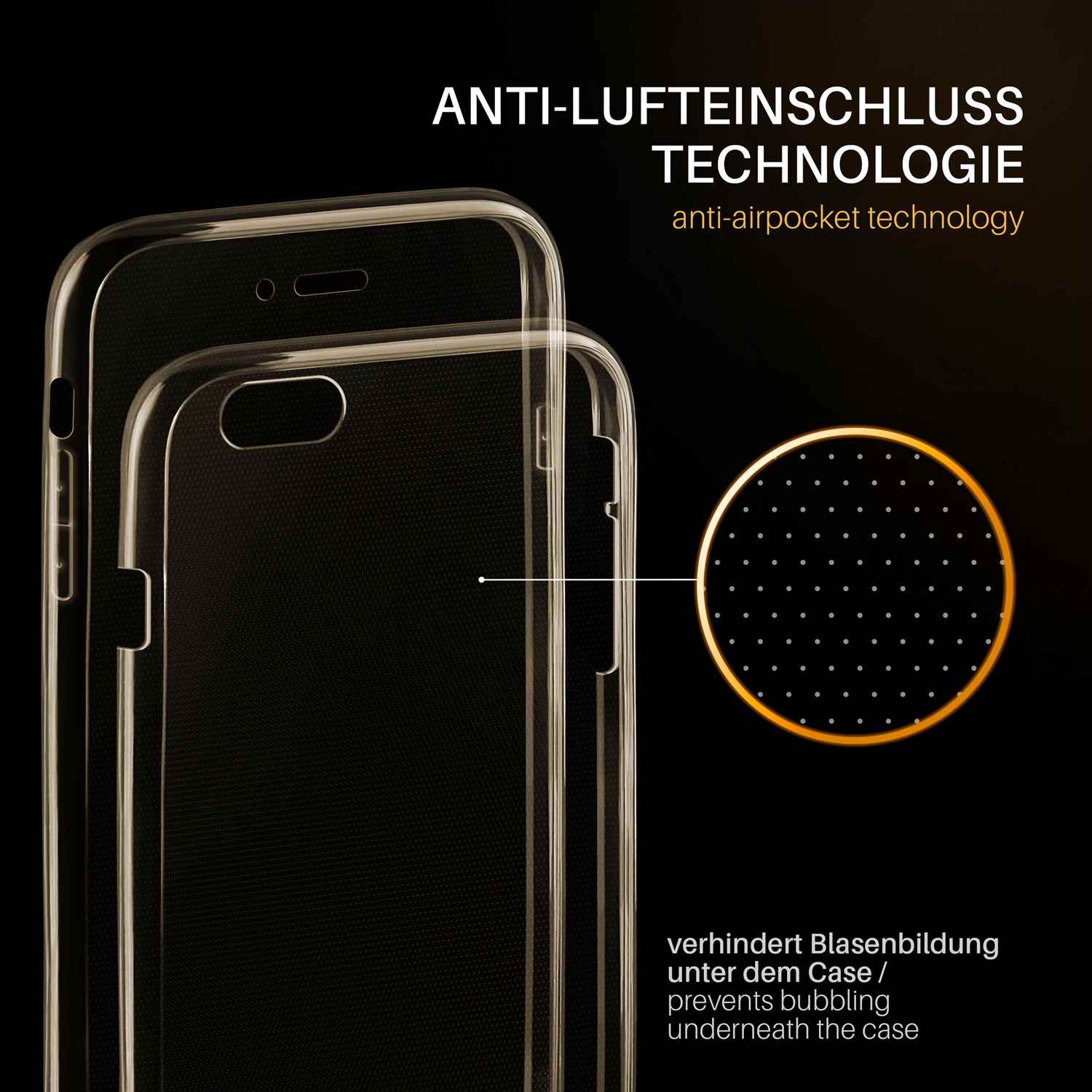 moex Double Case iPhone 6 Silikon 360 Grad Schutz – Weiteres Produktbild 3