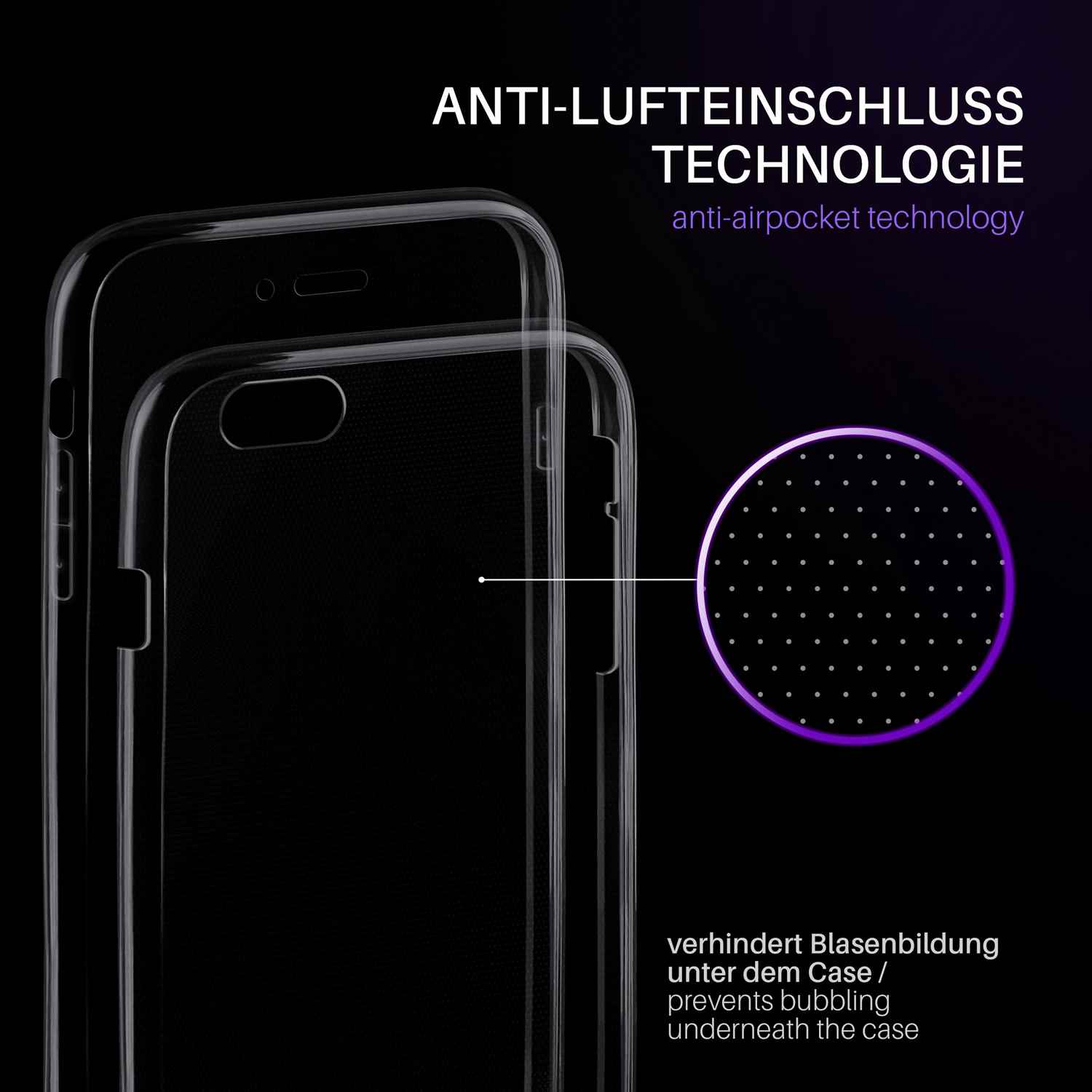 moex Double Case iPhone 6 Silikon 360 Grad Schutz – Weiteres Produktbild 3 moex Double Case iPhone 6 Silikon 360 Grad Schutz – Weiteres Produktbild 3
