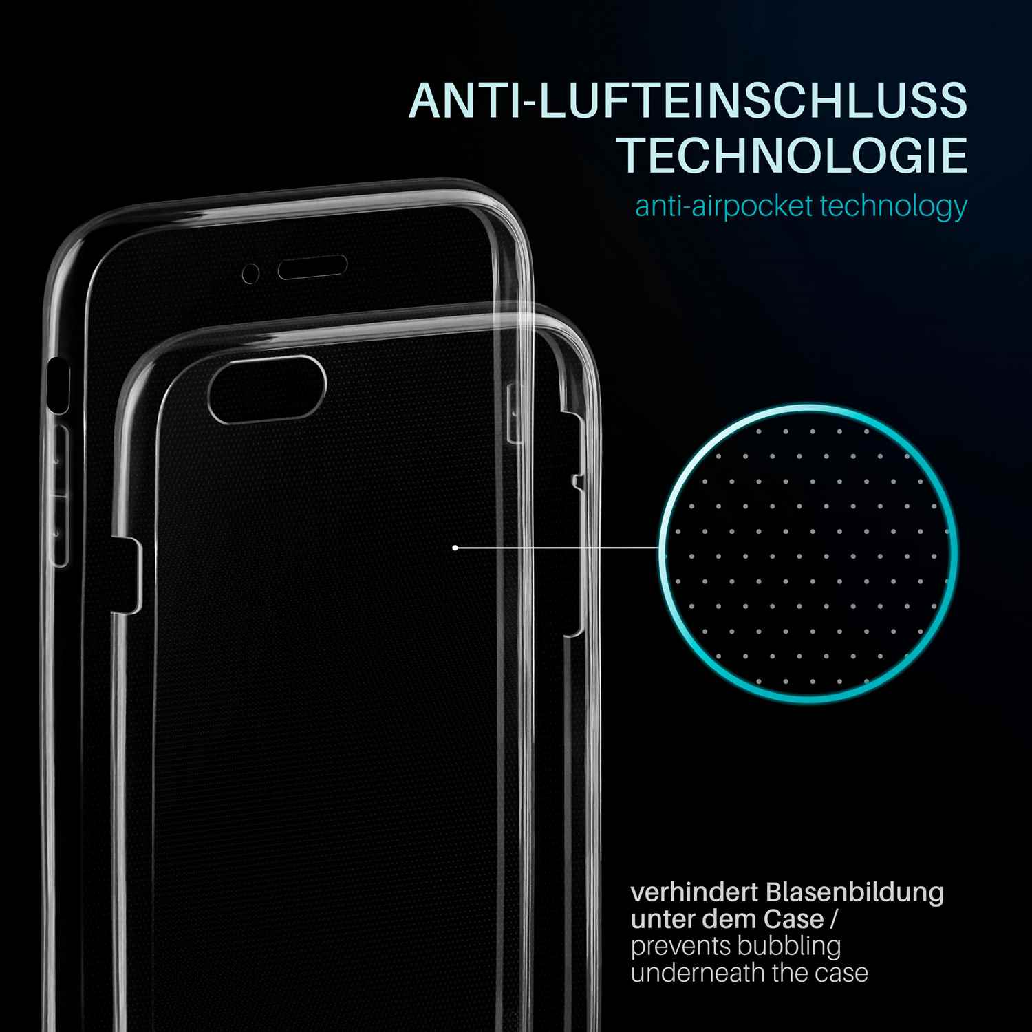 moex Double Case iPhone 6 Silikon 360 Grad Schutz – Weiteres Produktbild 3 moex Double Case iPhone 6 Silikon 360 Grad Schutz – Weiteres Produktbild 3
