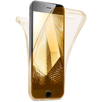moex Double Case iPhone 6s Silikon 360 Grad Schutz – Gold moex Double Case iPhone 6s Silikon 360 Grad Schutz – Gold