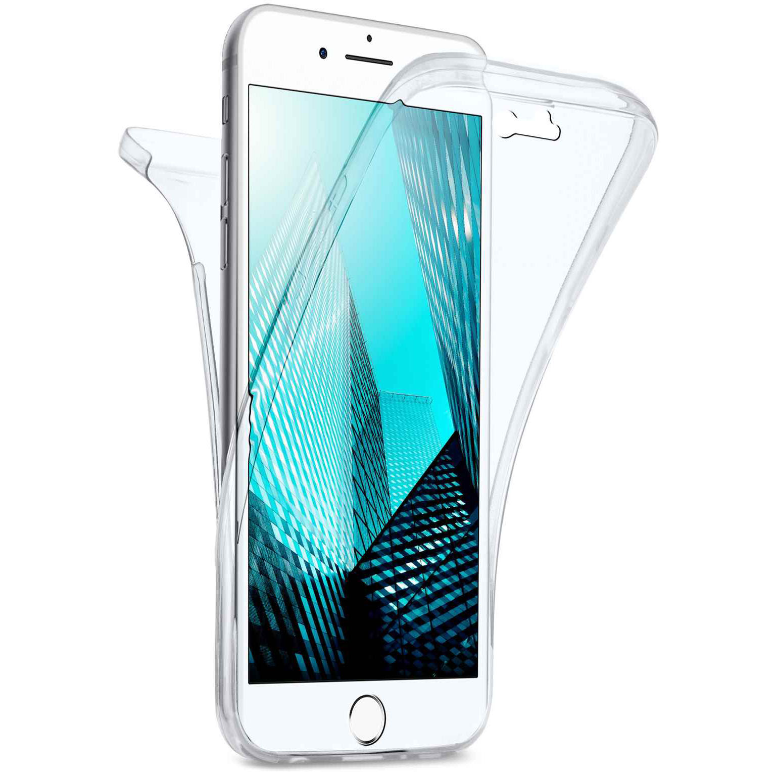 moex Double Case iPhone 8 Plus Silikon 360 Grad Schutz – undefined