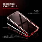 moex Double Case iPhone X Silikon 360 Grad Schutz – Produktbild 2