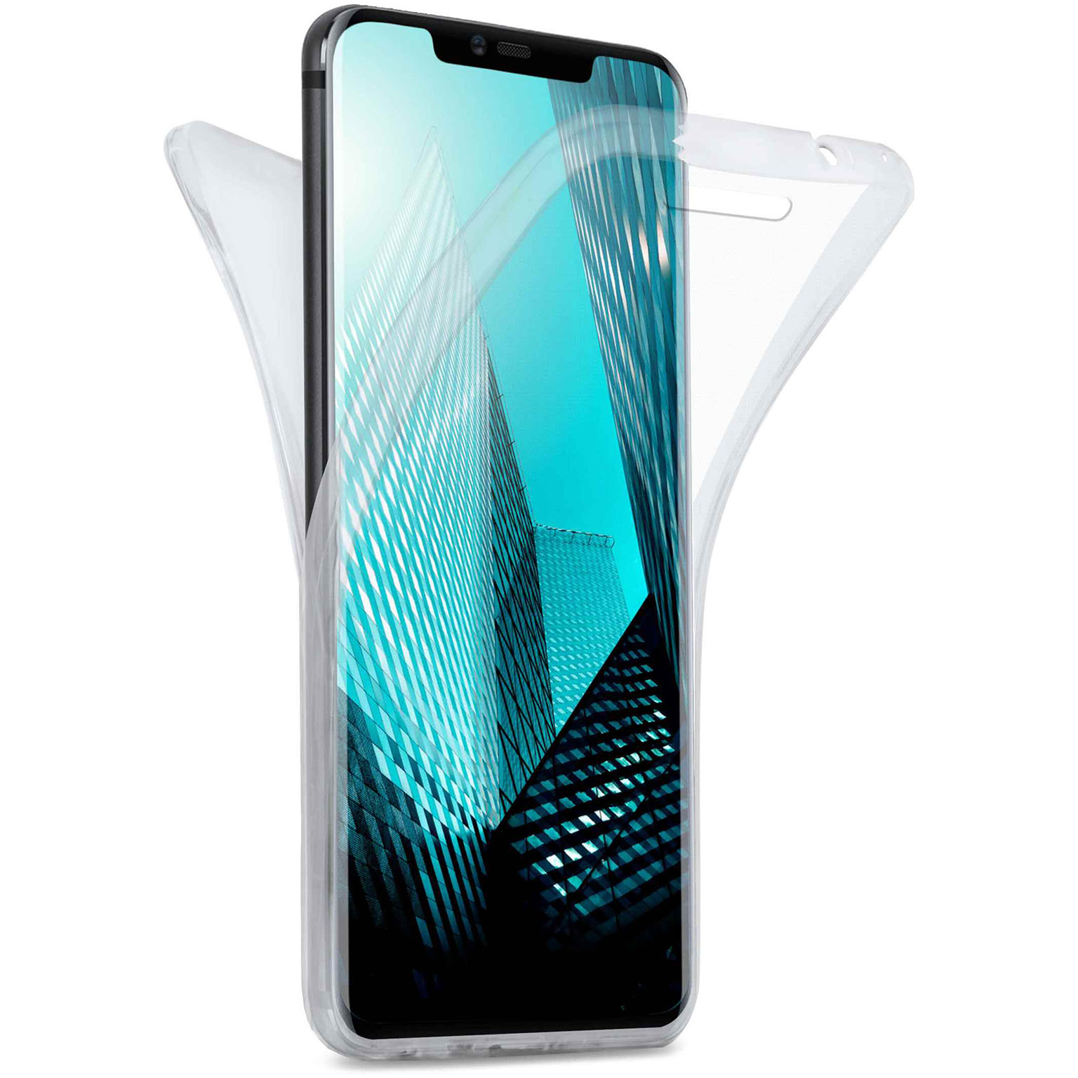 moex Double Case Huawei Mate 20 Pro Silikon 360 Grad Schutz – undefined