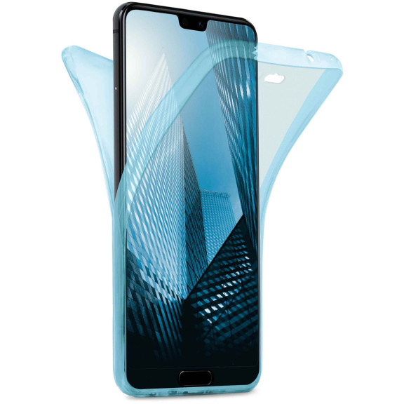 moex Double Case Huawei P20 Silikon 360 Grad Schutz – Weiteres Produktbild 1