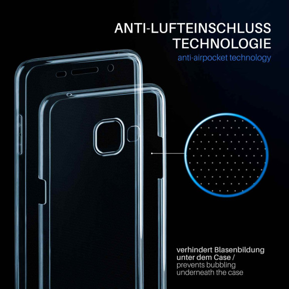 moex Double Case Samsung Galaxy A3 (2016) Silikon 360 Grad Schutz – Weiteres Produktbild 3