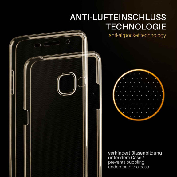 moex Double Case Samsung Galaxy A5 (2016) Silikon 360 Grad Schutz – Weiteres Produktbild 3 moex Double Case Samsung Galaxy A5 (2016) Silikon 360 Grad Schutz – Weiteres Produktbild 3