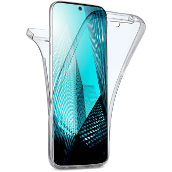 moex Double Case Samsung Galaxy A51 Silikon 360 Grad Schutz – Crystal