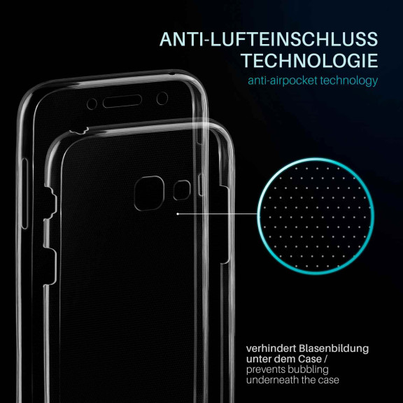 moex Double Case Samsung Galaxy A7 (2017) Silikon 360 Grad Schutz – Weiteres Produktbild 3 moex Double Case Samsung Galaxy A7 (2017) Silikon 360 Grad Schutz – Weiteres Produktbild 3