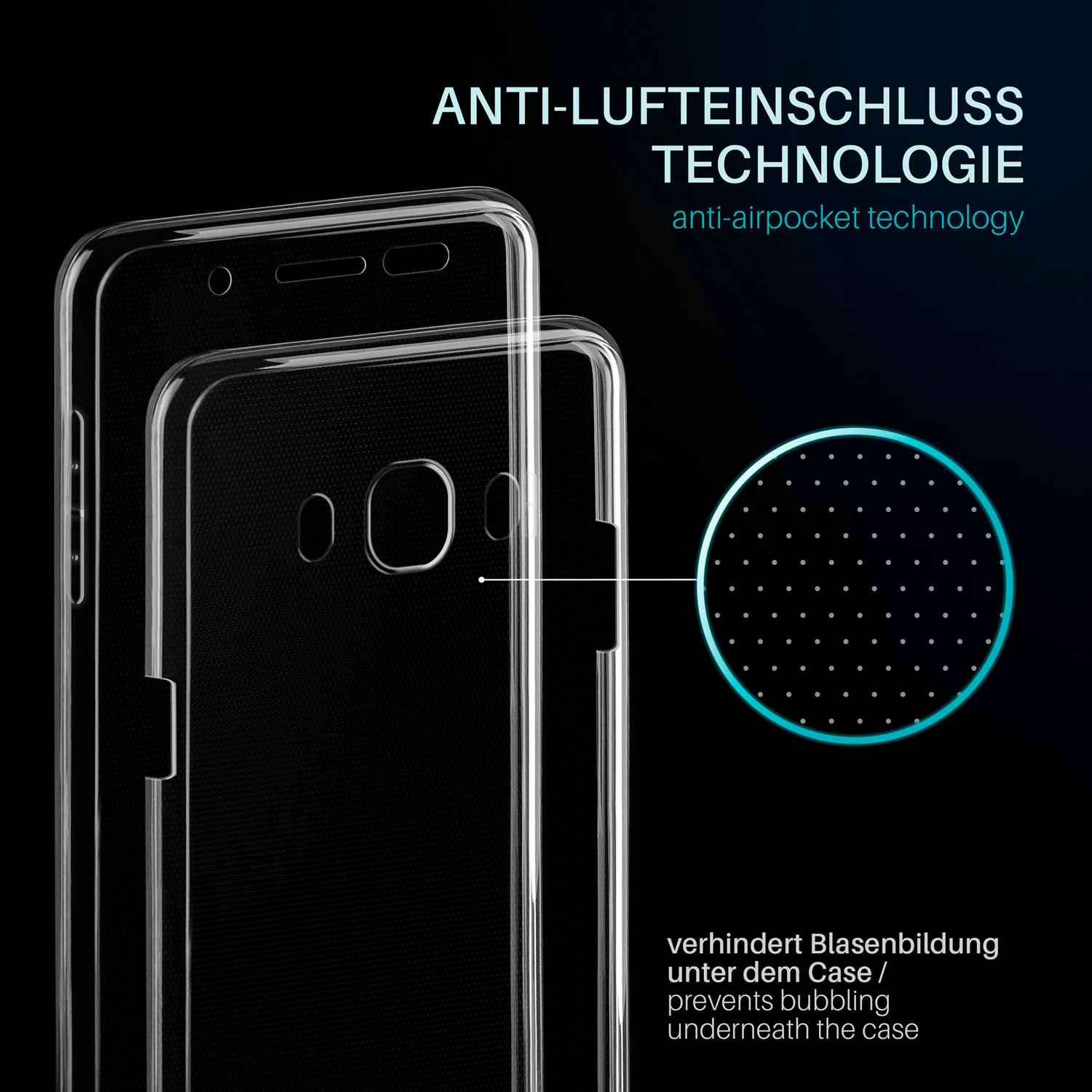 moex Double Case Samsung Galaxy J5 (2016) Silikon 360 Grad Schutz – Weiteres Produktbild 3 moex Double Case Samsung Galaxy J5 (2016) Silikon 360 Grad Schutz – Weiteres Produktbild 3