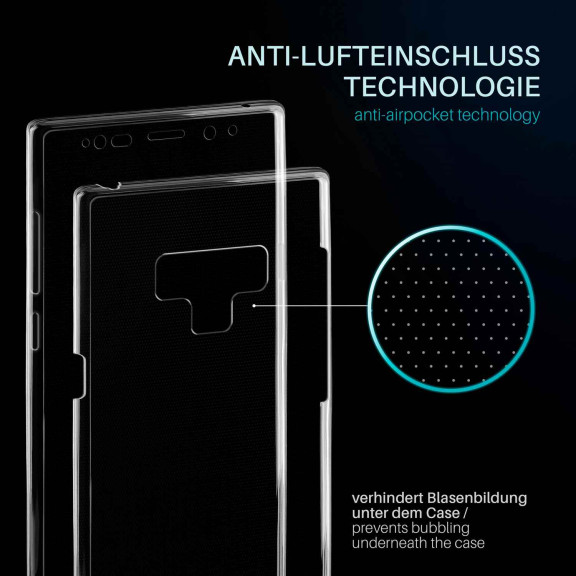 moex Double Case Samsung Galaxy Note 9 Silikon 360 Grad Schutz – Weiteres Produktbild 3 moex Double Case Samsung Galaxy Note 9 Silikon 360 Grad Schutz – Weiteres Produktbild 3