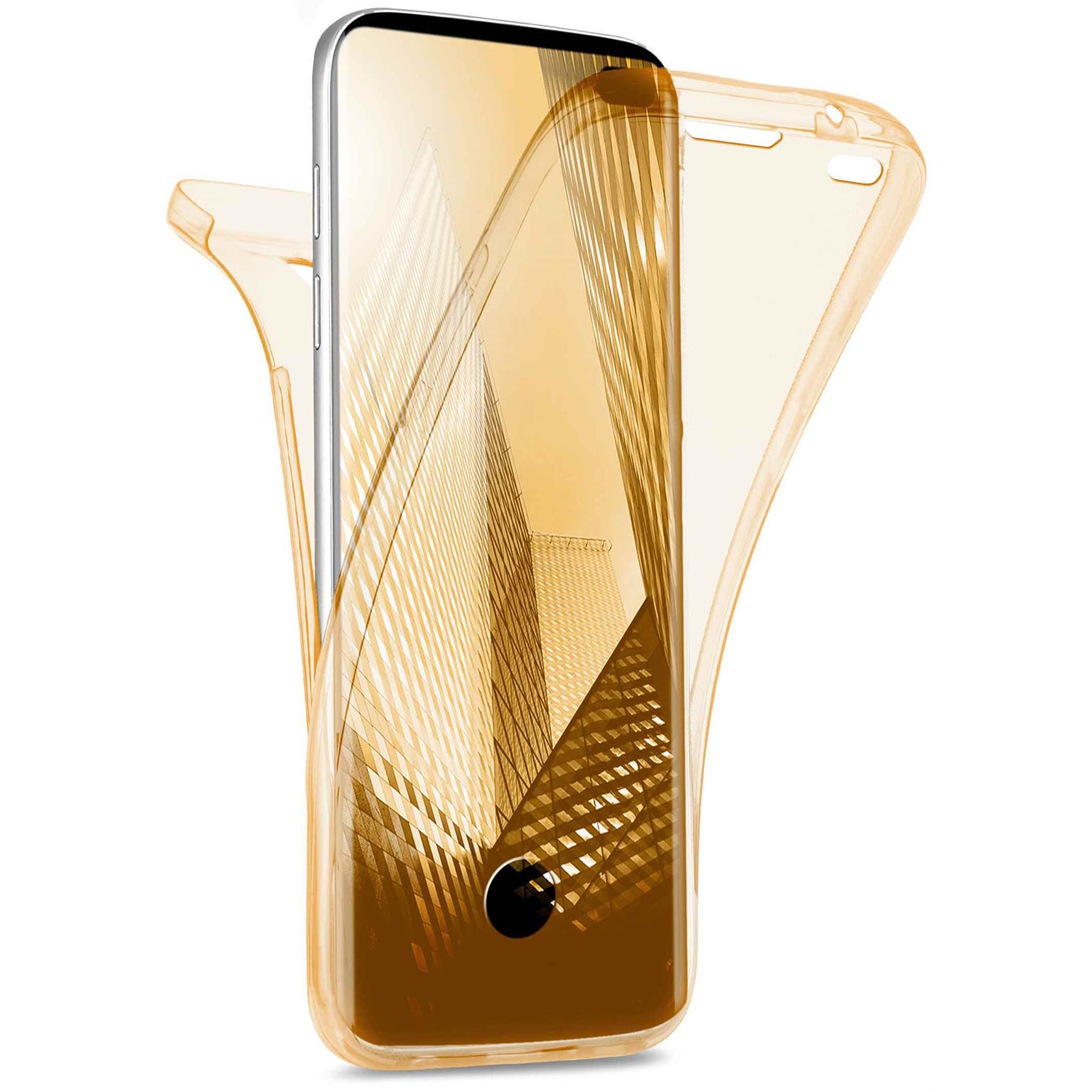 moex Double Case Samsung Galaxy S10 Plus Silikon 360 Grad Schutz – Weiteres Produktbild 1