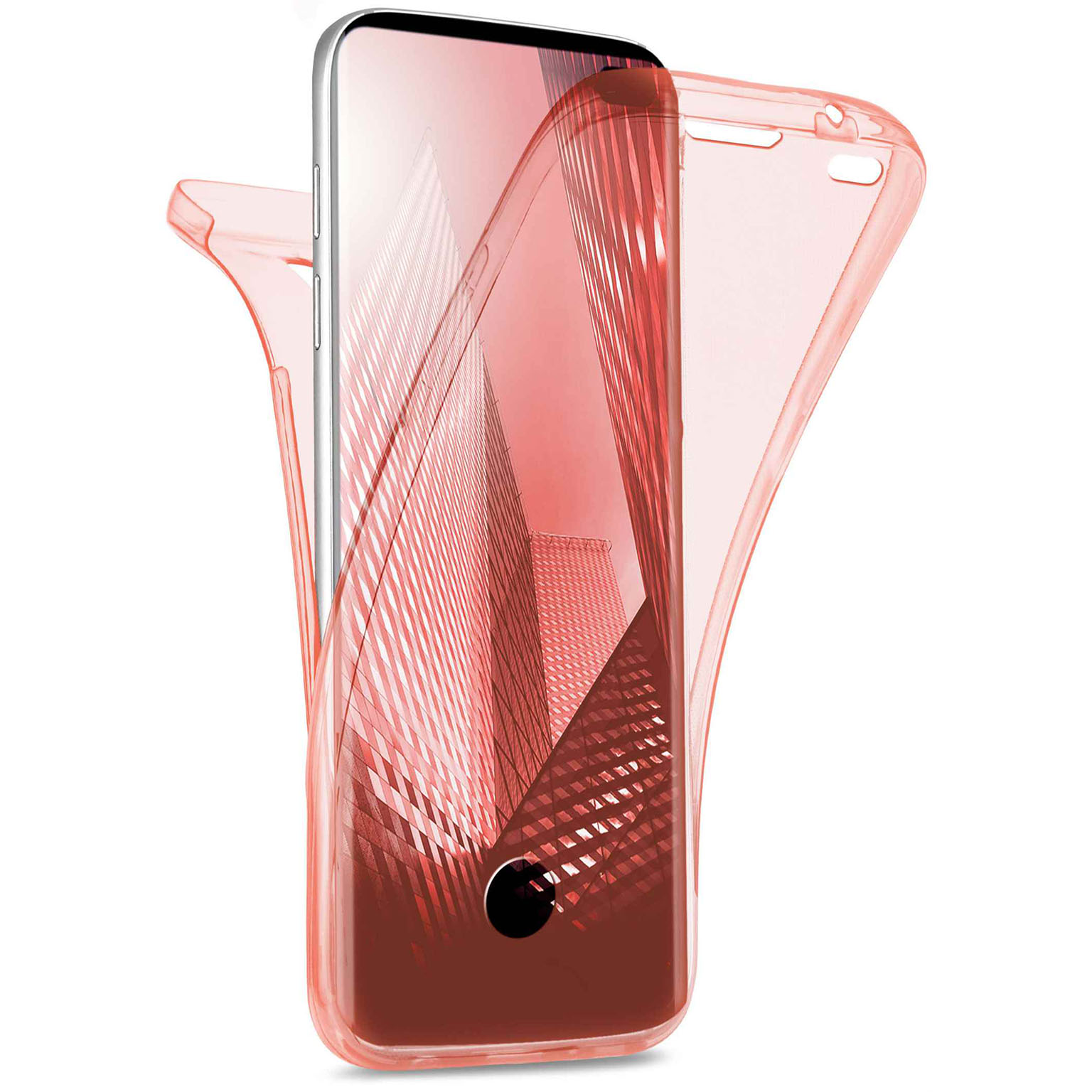 moex Double Case Samsung Galaxy S10 Plus Silikon 360 Grad Schutz – Weiteres Produktbild 1