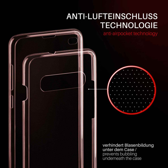 moex Double Case Samsung Galaxy S10 Plus Silikon 360 Grad Schutz – Weiteres Produktbild 3 moex Double Case Samsung Galaxy S10 Plus Silikon 360 Grad Schutz – Weiteres Produktbild 3