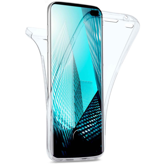 moex Double Case Samsung Galaxy S10 Plus Silikon 360 Grad Schutz – Weiteres Produktbild 1