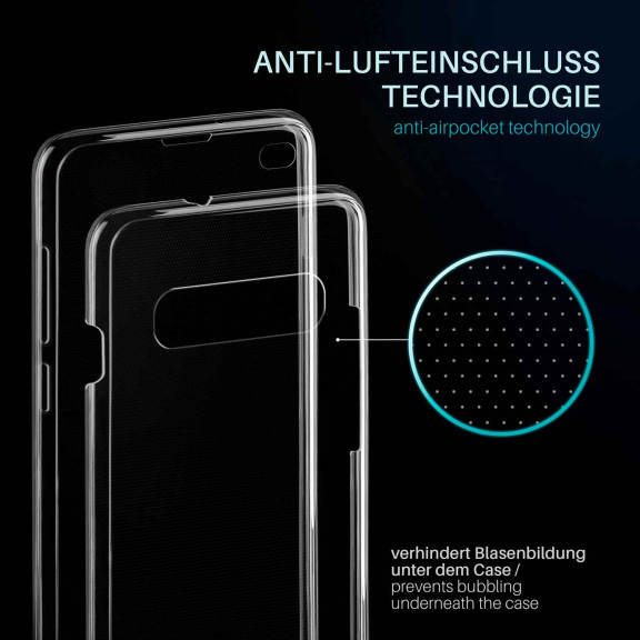 moex Double Case Samsung Galaxy S10 Plus Silikon 360 Grad Schutz – Weiteres Produktbild 3 moex Double Case Samsung Galaxy S10 Plus Silikon 360 Grad Schutz – Weiteres Produktbild 3