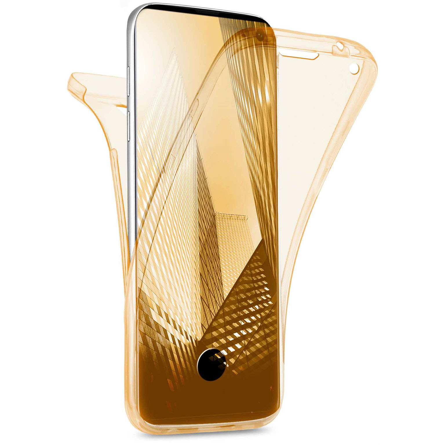 moex Double Case Samsung Galaxy S10 Silikon 360 Grad Schutz – Weiteres Produktbild 1