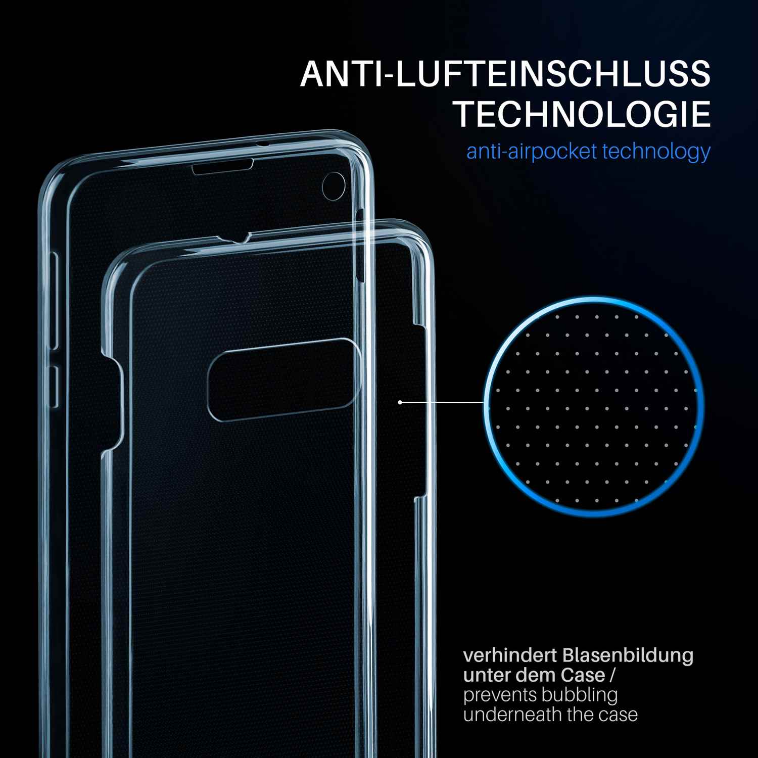 moex Double Case Samsung Galaxy S10e Silikon 360 Grad Schutz – Weiteres Produktbild 3 moex Double Case Samsung Galaxy S10e Silikon 360 Grad Schutz – Weiteres Produktbild 3