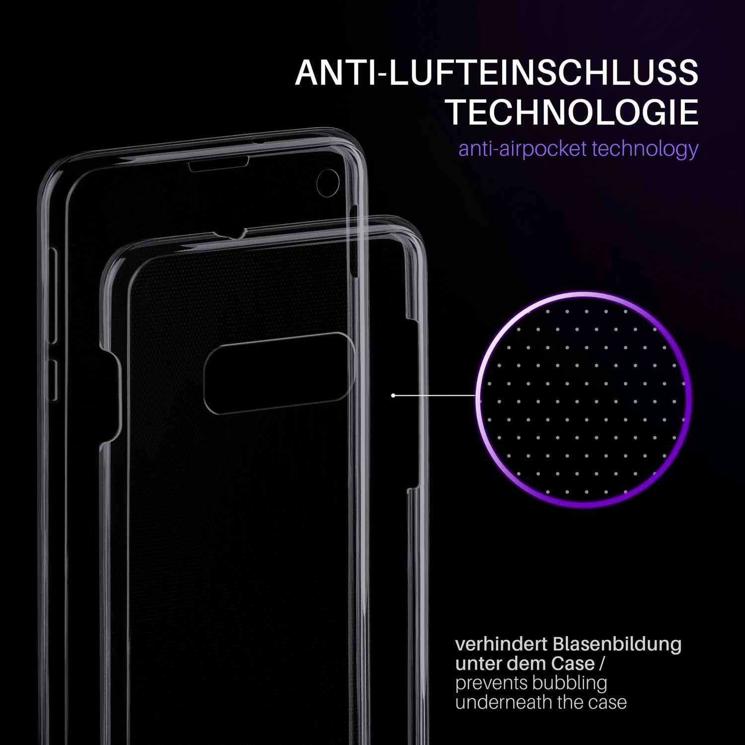 moex Double Case Samsung Galaxy S10e Silikon 360 Grad Schutz – Weiteres Produktbild 3 moex Double Case Samsung Galaxy S10e Silikon 360 Grad Schutz – Weiteres Produktbild 3