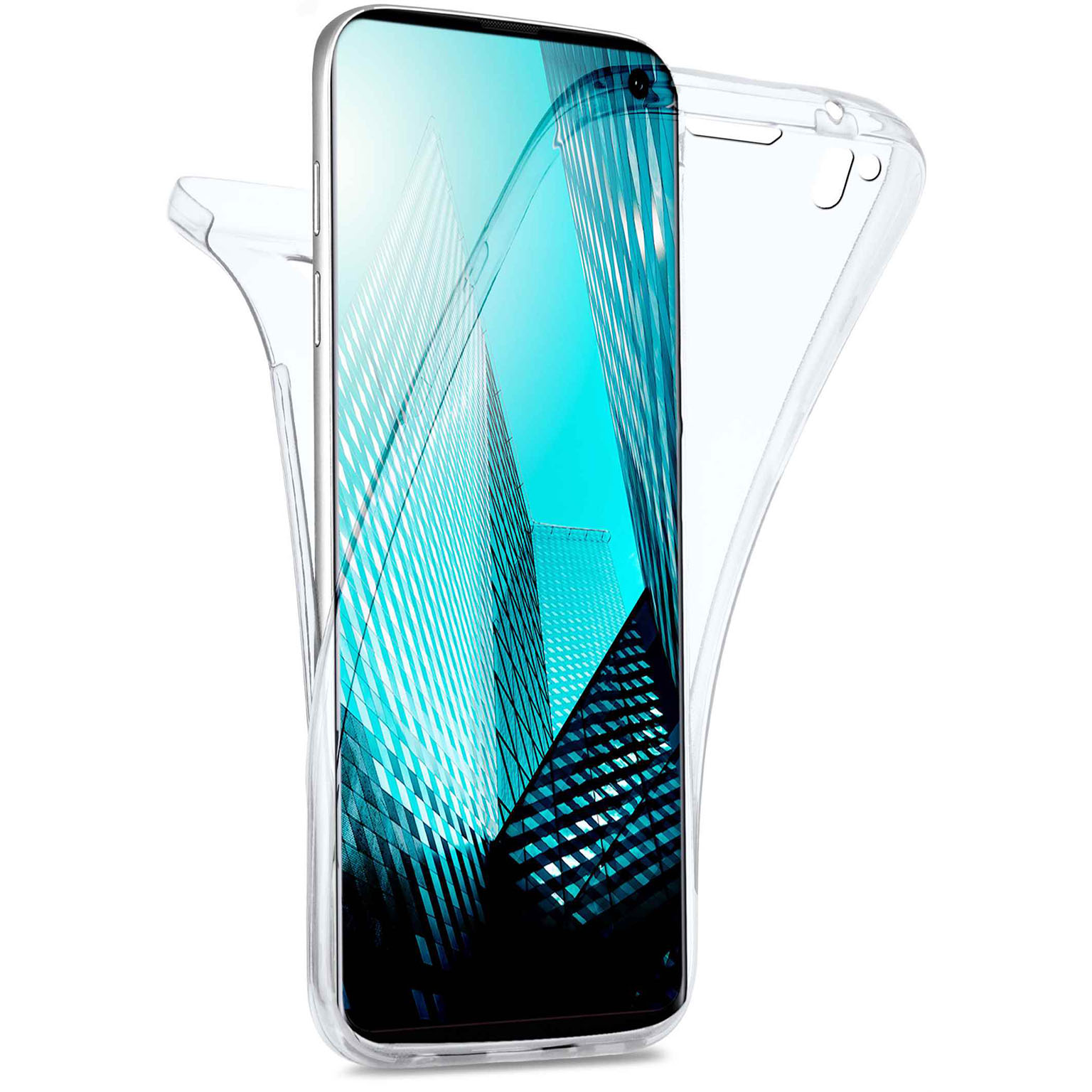 moex Double Case Samsung Galaxy S10e Silikon 360 Grad Schutz – undefined
