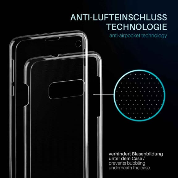 moex Double Case Samsung Galaxy S10e Silikon 360 Grad Schutz – Weiteres Produktbild 3 moex Double Case Samsung Galaxy S10e Silikon 360 Grad Schutz – Weiteres Produktbild 3
