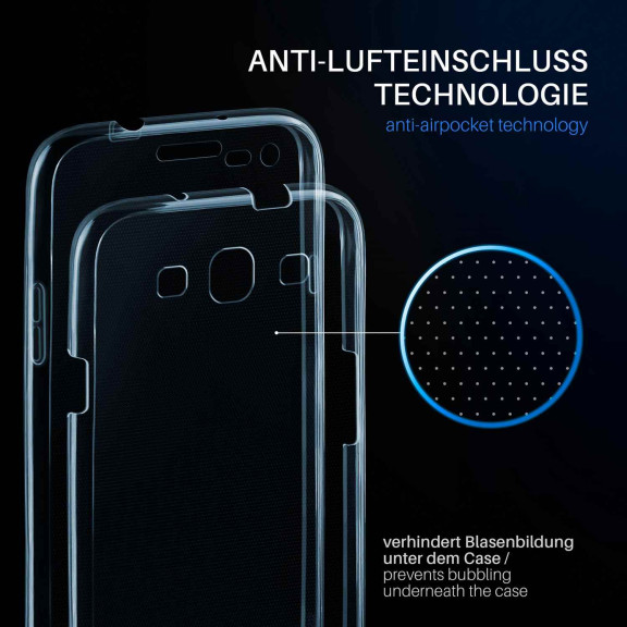 moex Double Case Samsung Galaxy S3 Silikon 360 Grad Schutz – Weiteres Produktbild 3