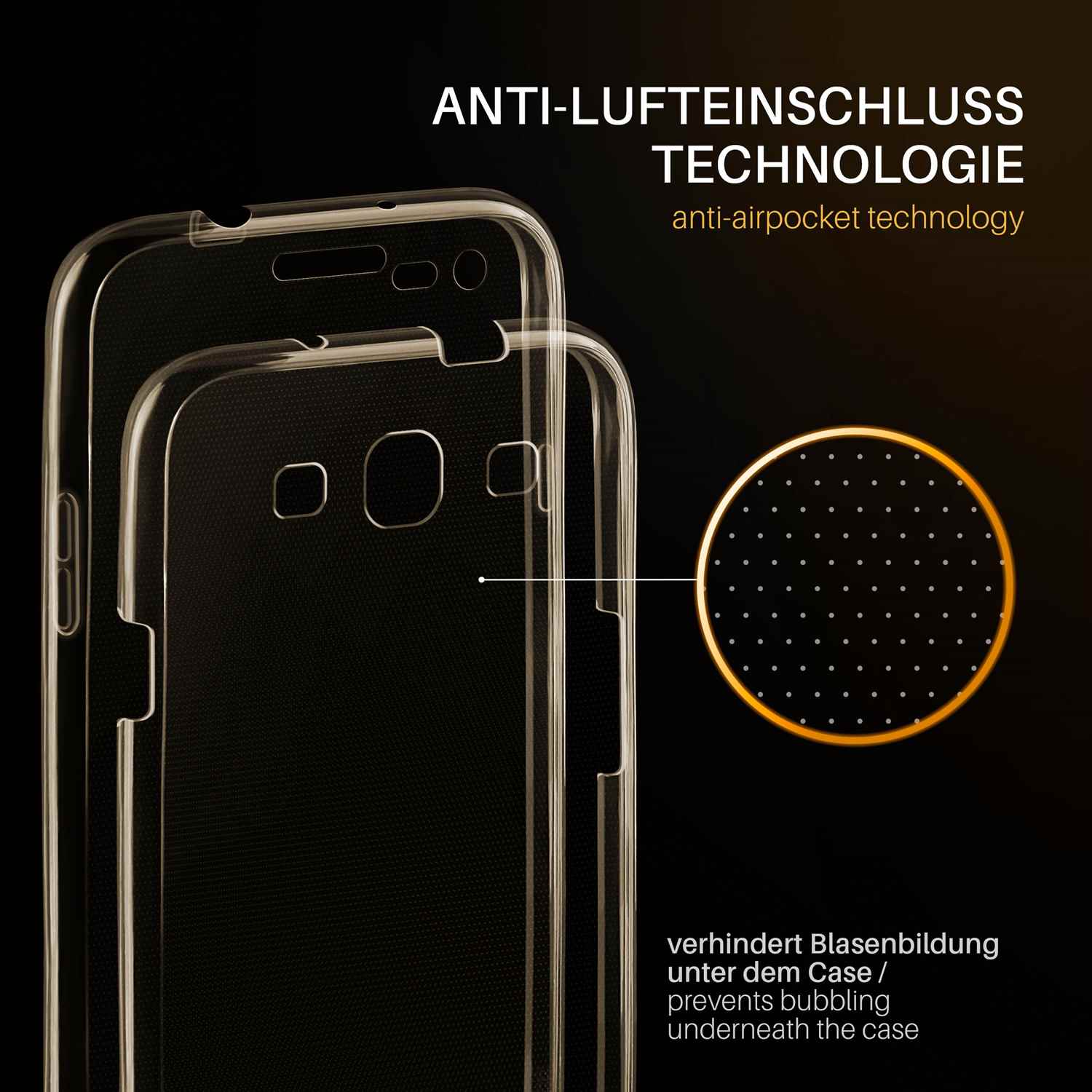 moex Double Case Samsung Galaxy S3 Silikon 360 Grad Schutz – Weiteres Produktbild 3