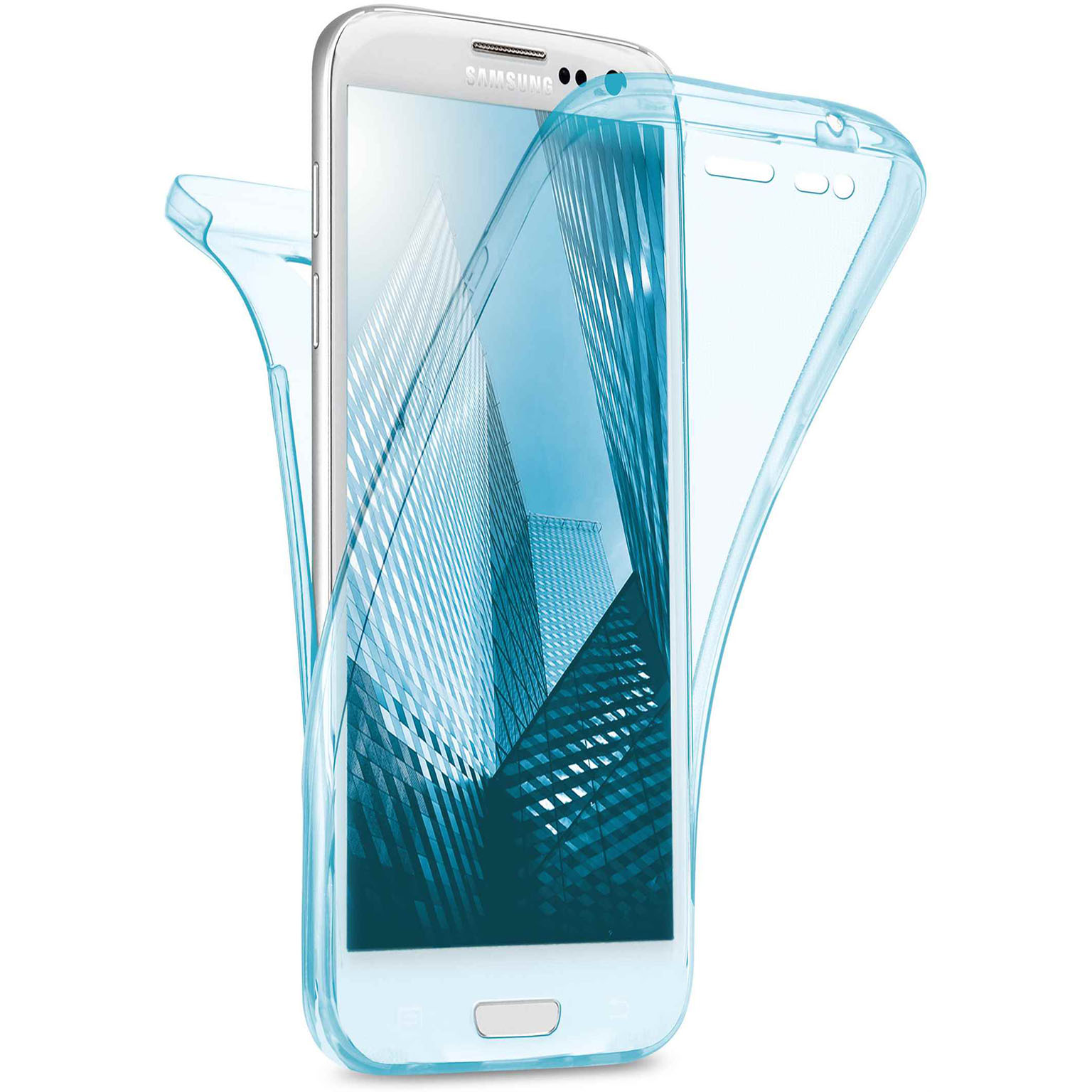 moex Double Case Samsung Galaxy S3 Neo Silikon 360 Grad Schutz