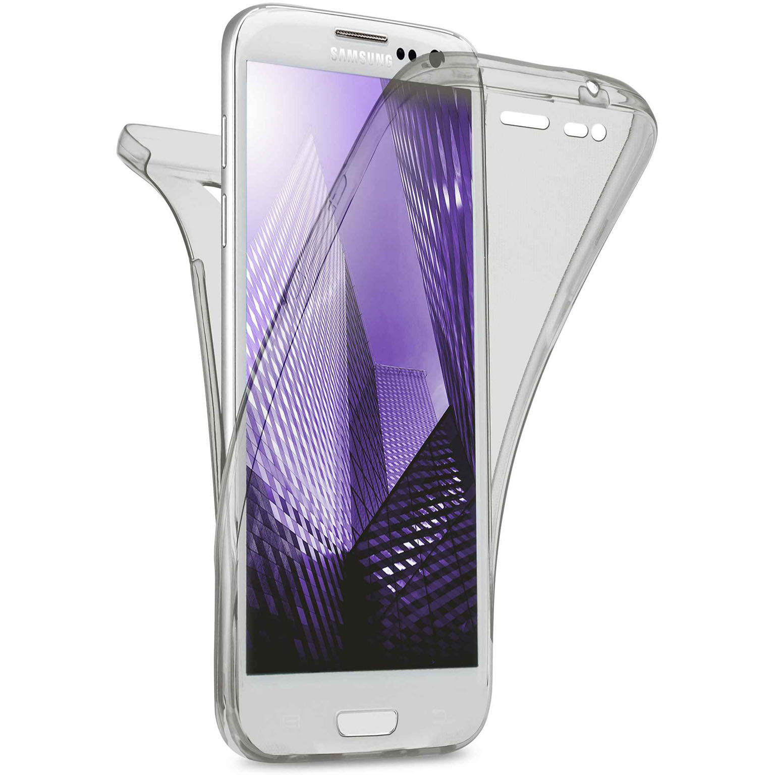 moex Double Case Samsung Galaxy S3 Neo Silikon 360 Grad Schutz