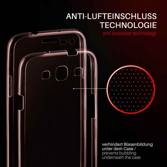 moex Double Case Samsung Galaxy S3 Neo Silikon 360 Grad Schutz – Weiteres Produktbild 3