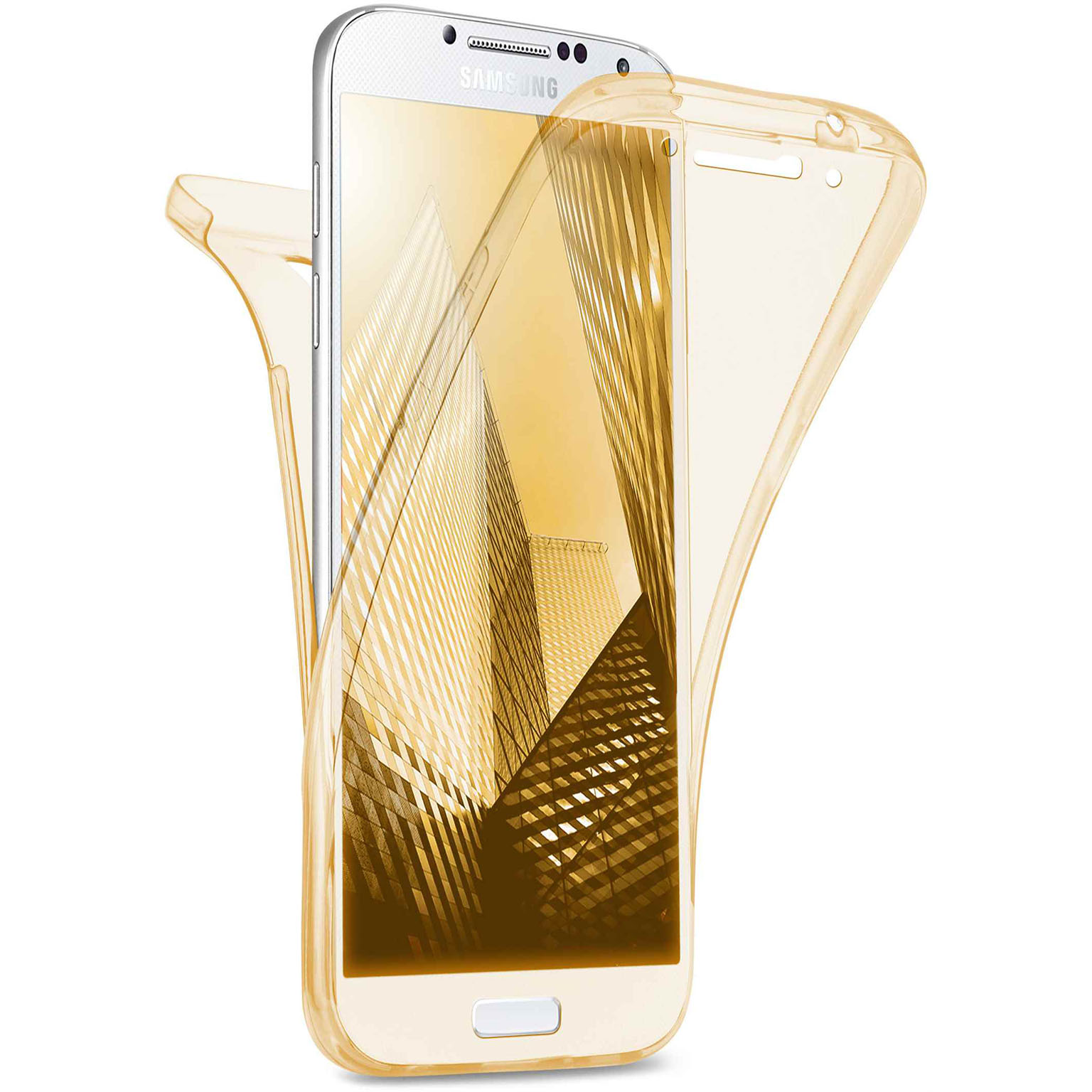 moex Double Case Samsung Galaxy S4 Silikon 360 Grad Schutz – Weiteres Produktbild 1