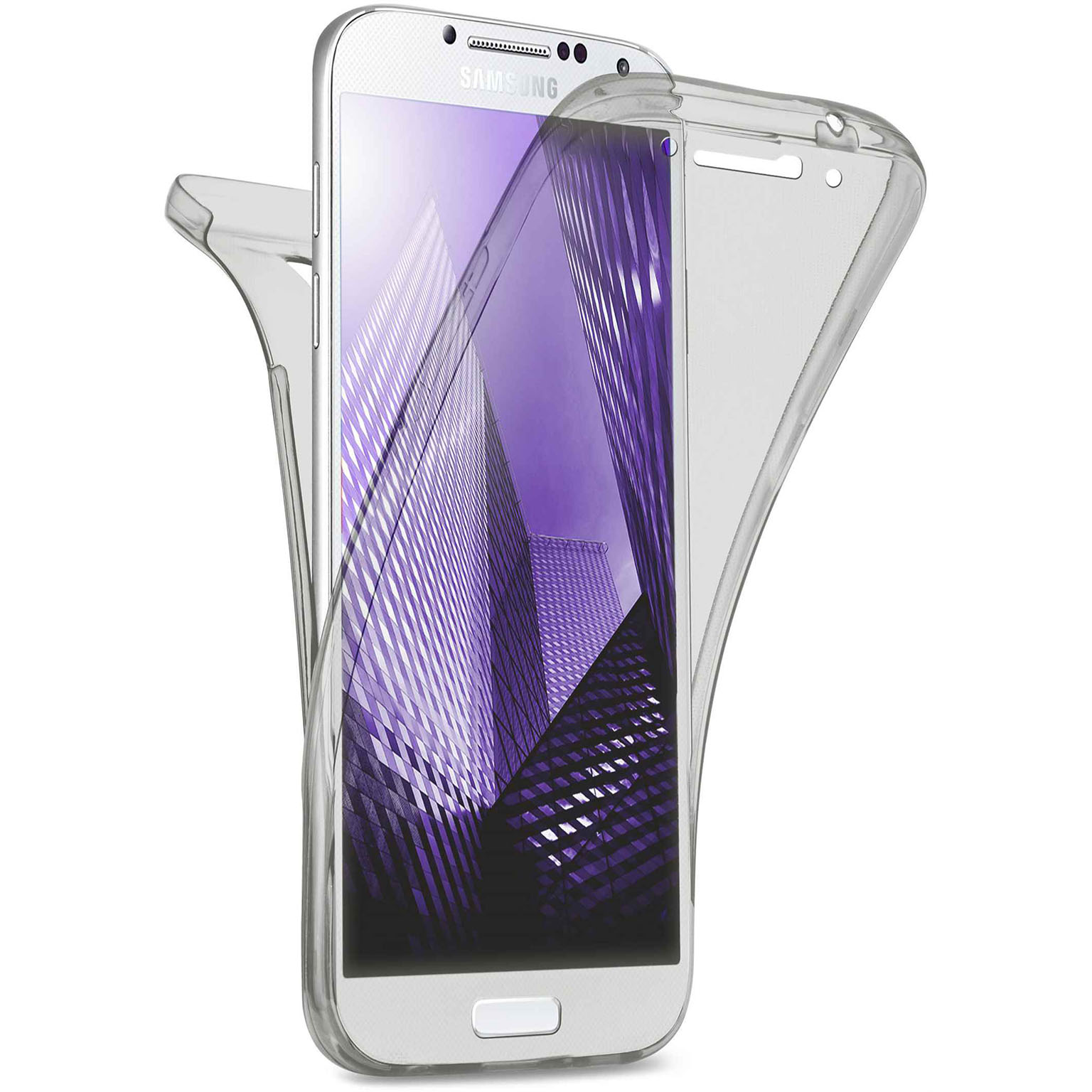 moex Double Case Samsung Galaxy S4 Silikon 360 Grad Schutz – Weiteres Produktbild 1