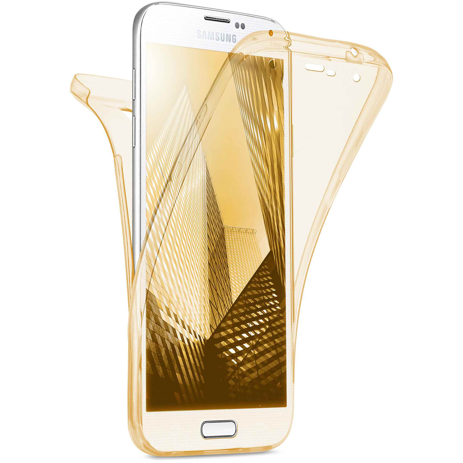 moex Double Case Samsung Galaxy S5 Neo Silikon 360 Grad Schutz – undefined