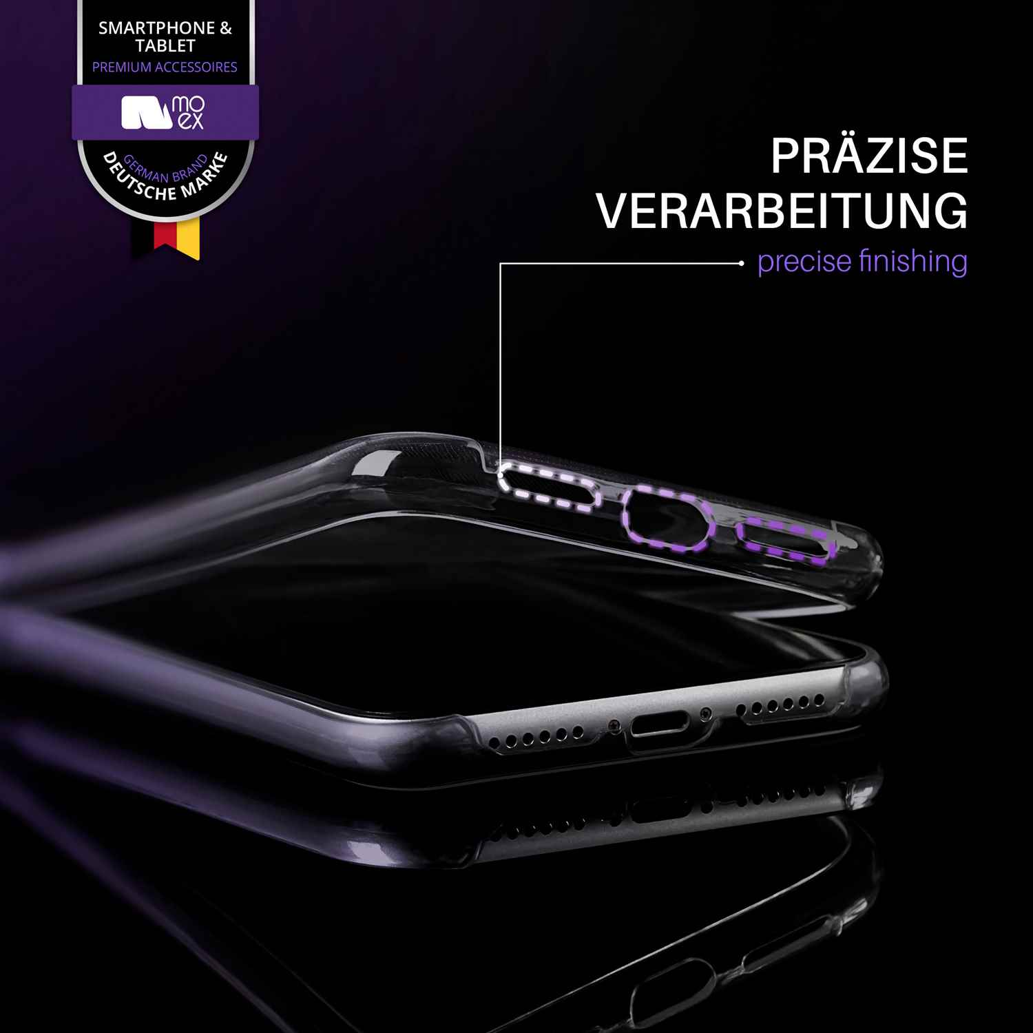moex Double Case Samsung Galaxy S5 Neo Silikon 360 Grad Schutz – Weiteres Produktbild 4