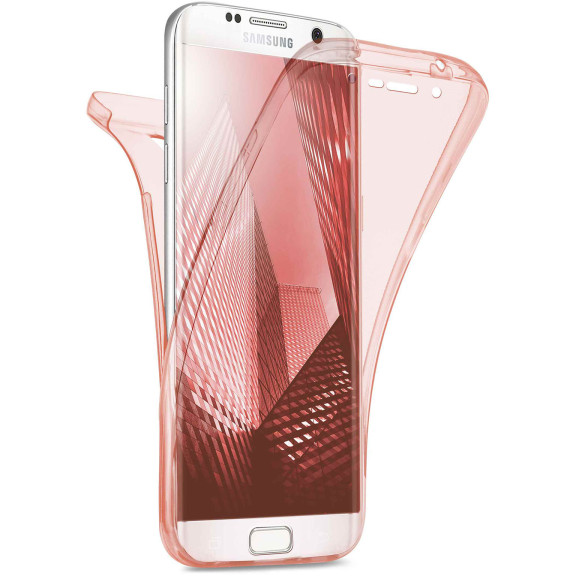 moex Double Case Samsung Galaxy S6 Edge Silikon 360 Grad Schutz – Weiteres Produktbild 1 moex Double Case Samsung Galaxy S6 Edge Silikon 360 Grad Schutz – Weiteres Produktbild 1