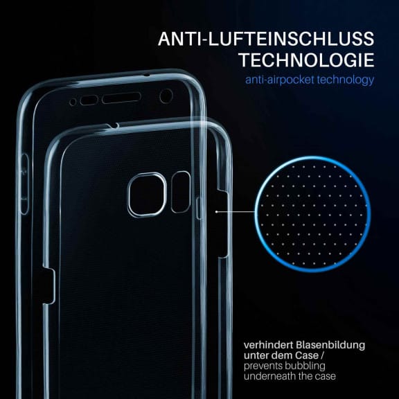 moex Double Case Samsung Galaxy S7 Edge Silikon 360 Grad Schutz – Weiteres Produktbild 3 moex Double Case Samsung Galaxy S7 Edge Silikon 360 Grad Schutz – Weiteres Produktbild 3