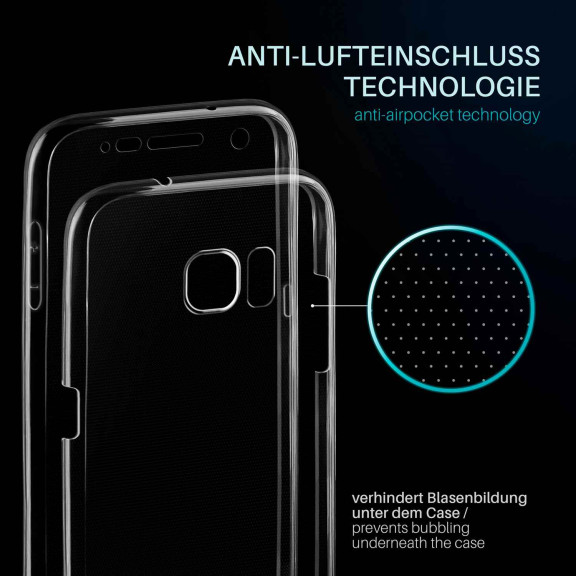 moex Double Case Samsung Galaxy S7 Edge Silikon 360 Grad Schutz – Weiteres Produktbild 3 moex Double Case Samsung Galaxy S7 Edge Silikon 360 Grad Schutz – Weiteres Produktbild 3