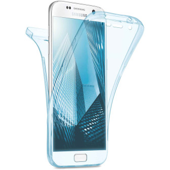 moex Double Case Samsung Galaxy S7 Silikon 360 Grad Schutz – Aqua moex Double Case Samsung Galaxy S7 Silikon 360 Grad Schutz – Aqua