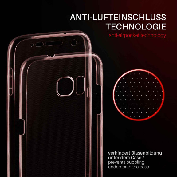 moex Double Case Samsung Galaxy S7 Silikon 360 Grad Schutz – Weiteres Produktbild 3