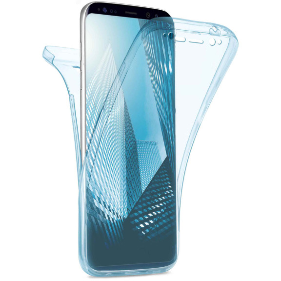 moex Double Case Samsung Galaxy S8 Plus Silikon 360 Grad Schutz – Weiteres Produktbild 1