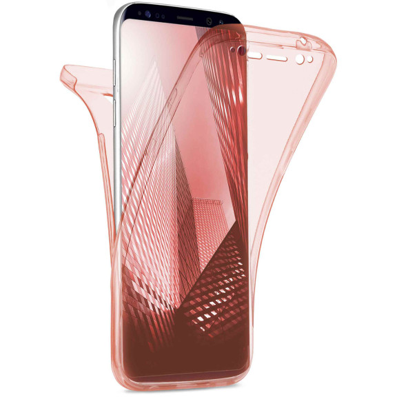 moex Double Case Samsung Galaxy S8 Plus Silikon 360 Grad Schutz – Weiteres Produktbild 1