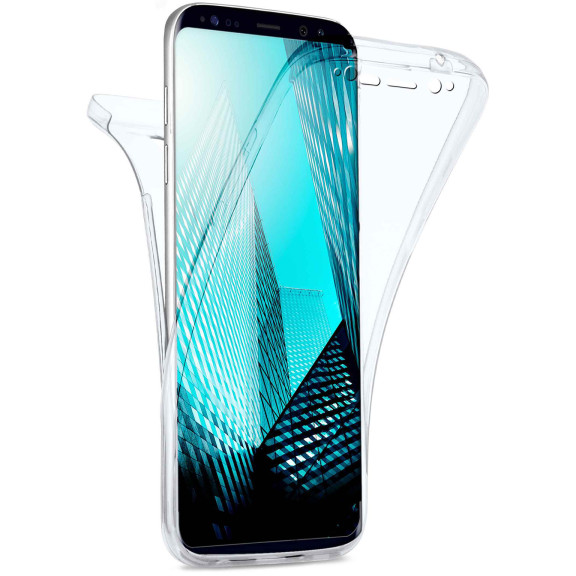 moex Double Case Samsung Galaxy S8 Plus Silikon 360 Grad Schutz – Weiteres Produktbild 1 moex Double Case Samsung Galaxy S8 Plus Silikon 360 Grad Schutz – Weiteres Produktbild 1