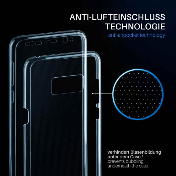 moex Double Case Samsung Galaxy S8 Silikon 360 Grad Schutz – Weiteres Produktbild 3 moex Double Case Samsung Galaxy S8 Silikon 360 Grad Schutz – Weiteres Produktbild 3