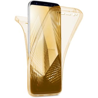 moex Double Case Samsung Galaxy S8 Silikon 360 Grad Schutz – Gold moex Double Case Samsung Galaxy S8 Silikon 360 Grad Schutz – Gold