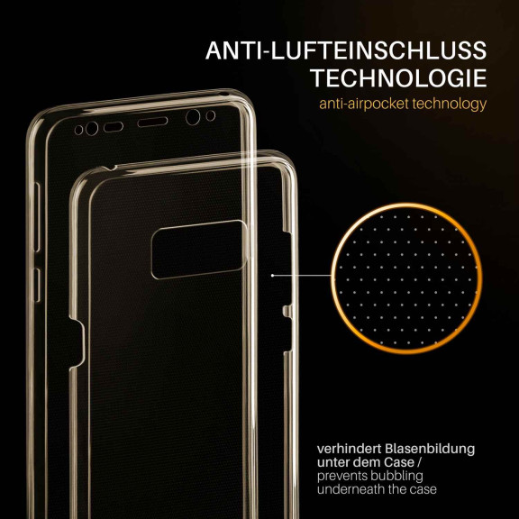 moex Double Case Samsung Galaxy S8 Silikon 360 Grad Schutz – Weiteres Produktbild 3 moex Double Case Samsung Galaxy S8 Silikon 360 Grad Schutz – Weiteres Produktbild 3